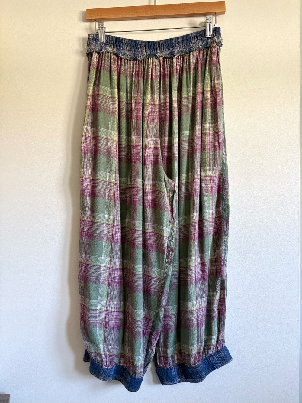 Free People Fallin' For Flannel Lounge Trousers & Sleep Shirt Set - Picture 8 of 12
